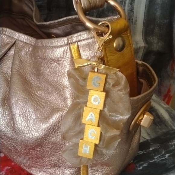 Coach Parker two-tone gold hobo bag - Picture 5 of 10